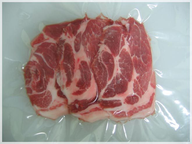 真空包裝機(jī)樣品（冷凍肉）