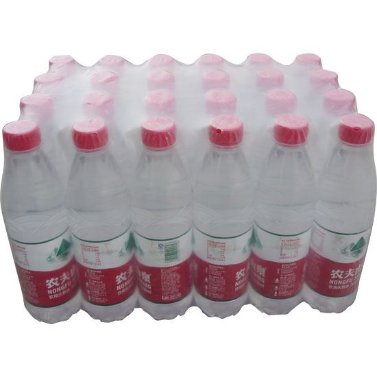 熱收縮膜包裝機(jī)樣品（礦泉水）