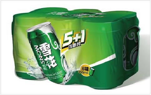 熱收縮膜包裝機(jī)樣品（灌裝飲料）
